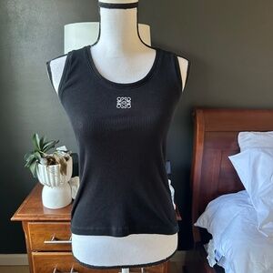 Loewe Black Anagram Tank Top - Size S
